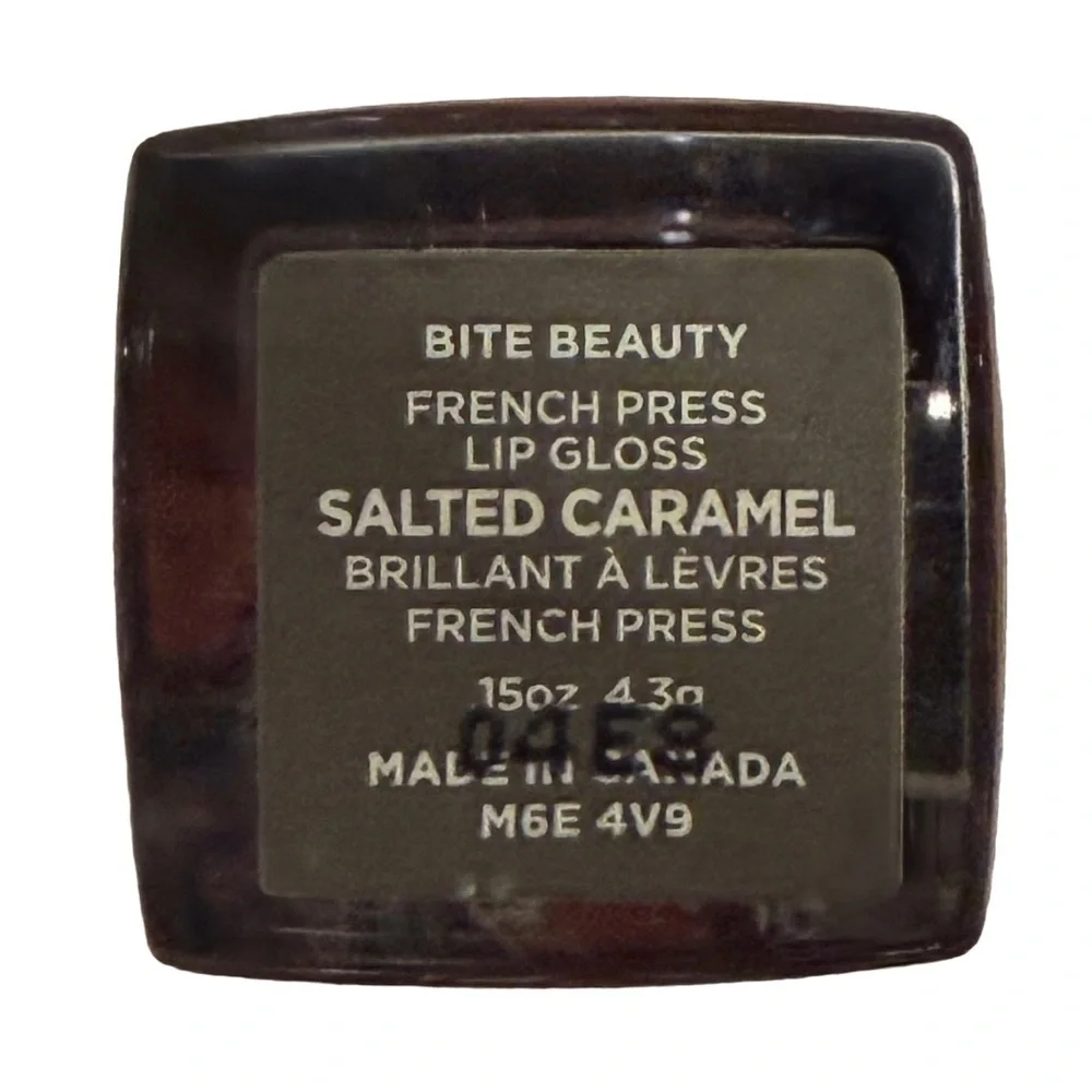 Bite Beauty french press lip gloss - Salted caramel